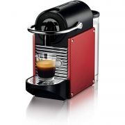 Espressor manual DeLonghi Nespresso Pixie EN124.R - 0132192197, 1260W, 19 bari, Rezervor 0.7l, Capsule, Sistem anti-picurare, Red