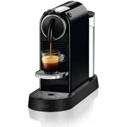 Espressor manual DeLonghi Nespresso CitiZ EN167.B - 0132192199, 1260W, 19 bari, Rezervor 1L, Capsule, Funcție încălzire rapidă (25 sec), Oprire automată, Negru