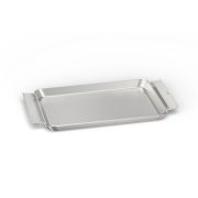 Tavă cu mânere BOSCH Pro Induction Teppan Yaki HEZ9TY010 - 17007160, Din oțel inoxidabil cu miez din aluminiu, Până la 220°C, Bază 34x20cm, G2kg, Pentru inducție