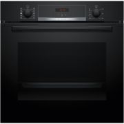Cuptor încorporabil multifuncțional cu opțiune de aburi BOSCH Seria 4 HQA534EB3, 60x60cm, Negru