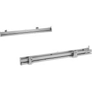 Kit șine telescopice BOSCH Standard ClipRail HEZ638000 - 17007554, Oțel inoxidabil, Încărcare maximă 16kg, Nu este compatibil cu funcția de piroliza sau EcoClean, Pot fi mutate