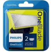 Două lame înlocuibile Philips QP220/50 pentru toate mânerele OneBlade Pro (QP66xx/QP65xx) și OneBlade (QP26xx/QP25xx)