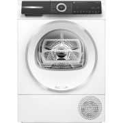 Uscător de rufe cu condensare și pompă de căldură BOSCH Serie 6 WQH246D3BY, 9kg, 17 programe, 800W, Clasa B, AutoDry, AntiVibration, Super 40, Sensitive Drying System, SelfCleaning Condenser, Half Load, Alb
