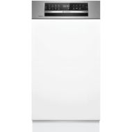 Mașină de spălat vase parțial încorporabilă BOSCH Serie 6 SPI6YMS14E, 45cm, 2400W, Clasa B, Brushed Stainless Steel