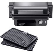 Grătar electric BRAUN MultiGrill 5 CG5033IGY - 0X17900014, 2000W, 1 placă grill, 1 placă griddle