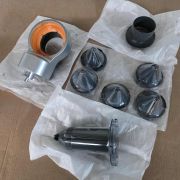 Accesoriu spiralizator KENWOOD Spiralizer KAX700PL - AW20010015, 5 conuri de tăiere din oțel inoxidabil (spaghetti, linguine, tagliatelle, pappardelle, crinkle cut), Împingător