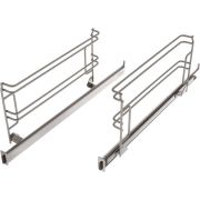 Suport complet de șine telescopice pe 1 nivel BOSCH 17007588, Pentru cuptoare de 45cm cu microunde și funcție de piroliză, Max. 15kg