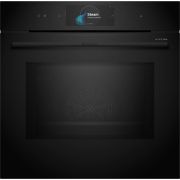 Cuptor multifuncțional încorporabil cu opțiune de microunde și aburi BOSCH Seria 8 HNG978NB1, accent line, 60x60cm, Negru