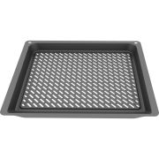Tavă de copt SIEMENS AirFry & Grill HZ629070 - 17007171, Oțel emailat, L45.5cm, l37.5cm, H3.40cm, G1.2kg, Greutate maximă admisă 16kg, Maximum 350°C, DW Safe, Anthracite