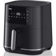 Friteuză cu aer cald BRAUN MultiFry 5 HF5034IBK - 0X12500022, 1700W, Capacitate 6L, Pui 1.5kg, Cartofi congelați 1.4kg, 8 programe automate, G4.65kg, RealAir