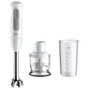 Blender de mână BRAUN MultiQuick 5 Pro MQ50201M - 0X22111512, 1000W, Pahar gradat, Tocător 350ml, EasyClick Plus, 21 viteze, PowerBell VPlus, SplashControl