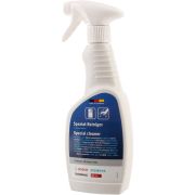 Soluție curățare BOSCH 00312488, 500ml, Pentru curățarea intensivă internă și externă a frigiderelor și a congelatoarelor, Formulă puternică ce îndepărtează reziduurile și depunerile cu ușurință