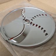 Disc reversibil inox BOSCH Kartoffelpuffer-Rösti-Scheibe MUZ45KP1 - 12039341, Pentru răzuit/feliat cartofi, Nu lasă gust sau miros mâncării, Pentru Serie 4 MUM5, Serie 2 MUMS2, MUM4 și MC8