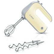 Mixer de mână BOSCH Styline Colour MFQ40301, 500W, 5 trepte de putere si funcție Turbo, 2 teluri, 2 spirale