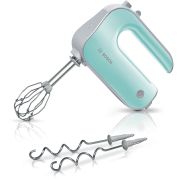 Mixer de mână BOSCH Styline Colour MFQ40302, 500W, 5 trepte de putere si funcție Turbo, 2 teluri, 2 spirale