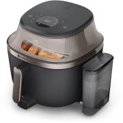 Friteuză cu aer cald și aburi Philips AirFryer Seria 5000 NA547/07, 7.2l, Șină de siguranță