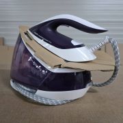 Stație de călcat cu abur Philips PerfectCare Compact Plus GC7933/30, 2400W, Presiune 6.5bar, Continuu 120g/min, Jet 450g, Talpă SteamGlide Plus, Rezervor detașabil 1.5l, F1.6m, C1.65m, Fier 1.3kg