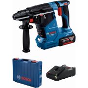 Ciocan rotopercutor cu SDS plus BOSCH PRO GBH 187-LI 0611923022, Ciocan rotopercutor cu acumulator, KickBack Control, Vibration Control 