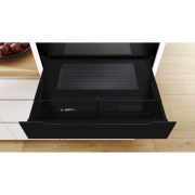 Sertar de aburi BOSCH Seria 8 BDC7111B0, 59x14cm, 1700W, 10 litri, 30~100°C, Regenerare, Fermentare, Decongelare, Oprire automată, Assist, Dezinfectare, AutoPilot, Control tactil LED, Negru