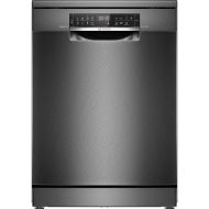 Mașină de spălat vase independentă BOSCH Serie 6 SMS6ECC00E, 60cm, 2400W, Clasa B, Black Brushed Steel anti-fingerprint