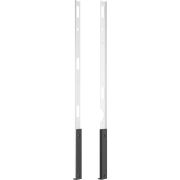 Kit instalare NEFF 60cm Seamless Combination cu Flex Design ZC060TY0 - 17007977, Tije pilastru pentru suprapunere espressor peste sertar termic de 14cm, Stainless Steel
