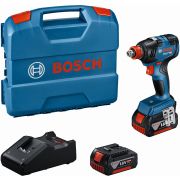 Maşină de înfiletat-desfiletat cu impact cu acumulator BOSCH PRO GDX 18V-200 06019J2206