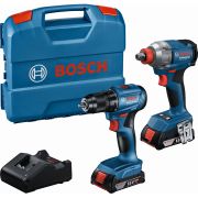 Set combi BOSCH 06019N2123, 1x PRO GDX 18V-285, 1x GSR 185-LI, 2x 2,0Ah,  1x GAL 18V-20
