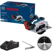 Fierăstrău circular cu acumulator BOSCH PRO GKS 185-LI 06016C1223, Dimensiune compactă, Greutate redusă, 18V