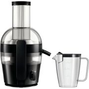 Storcător de fructe centrifugal Philips Viva HR1855/70, 800W (o viteză), Capacitate 2l, Tub alimentare XL 7.5cm, Cană 800ml, Cablu 1m, Sită QuickClean, Curățare rapidă Pre-Clean, Funcție anti-picurare, 78dBA, Blac