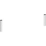 Kit instalare NEFF Flex Design Z9014MY0, Pentru sertare termice, cu vidare sau depozitare, 14cm, Metallic silver