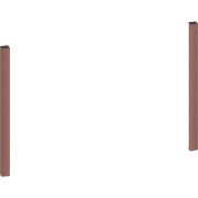 Kit NEFF Flex Design Z9038BY0, Pentru cuptoare cu microunde, 38cm, Brushed bronze