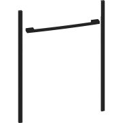 Kit instalare NEFF Flex Design Z9075DY0, 75cm, Pentru instalare seamless a unui cuptor de 60cm cu un sertar (de vidat sau termic) de 14cm, Deep black