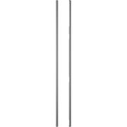Rame NEFF Flex Desing Z9302GLMY0, 66.7cm, Pentru hote Glassdraft și plite, Seamless combination, Metallic silver
