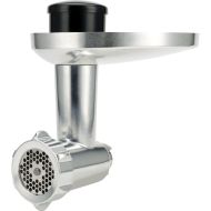 Accesoriu mașină de tocat KENWOOD Food Mincer KAX950ME - AW20011012, Conexiune TWIST la viteză redusă, Aluminiu turnat, Împingător, 3 site (3mm, 4.5mm, 8mm), Cârnați, Kebbe, Greutate 1.8kg