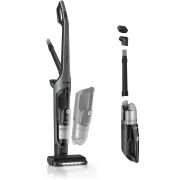 Aspirator 2în1 BOSCH Serie 4 Flexxo 28Vmax BHH4GN28, Vertical și de mână, 3 accesorii integrate, Peste 99.9% praf aspirat, Până la 60 minute pentru 220 metri pătrați, Auto Mode, Secure SelfStand, Graphite Gray
