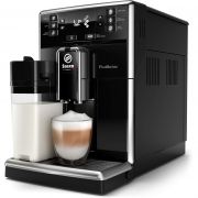 Espressor automat Saeco PicoBaristo SM5460/10, 1850W, 15bar, 1.8l, Spumare automată, Râșniță ceramică, Boabe și Măcinată, Carafă clasică 500ml, LattePerfetto, Piano Black