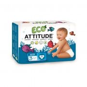 ATTITUDE Scutece ecologice de unica folosinta marime 3 (5-11kg), 30 Buc