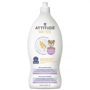 ATTITUDE Sensitive Sensitive Skin Baby Natural Lichid de spalat sticlute si vase, 700ml