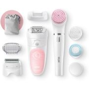 Epilator umed și uscat BRAUN Silk-épil Beauty Set 5/895