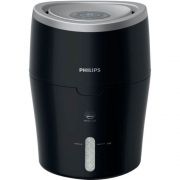 Umidificator de aer Philips Seria 2000 HU4813/10, 44m2, 2l, 25W, Senzor inteligent cu reglare automată, Tehnologie NanoCloud, Fără ioni, substanțe chimice sau ozon, Cablu 1.8m, 34dBA mod silențios, 3.05kg