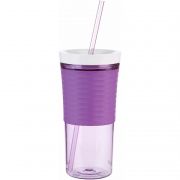 Pahar Contigo Shake & Go 540ml (Lilac) [Tehnologie AUTOCLOSE]