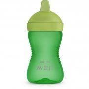 Cană Philips Avent SCF804/03 cu tetină de formare dură, 300 ml, 18+luni, Verde