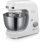 Robot de bucătărie multifuncțional Rohnson R586, 700W, Bol inox V4.1L, 6 trepte + Pulse, Mișcare planetară