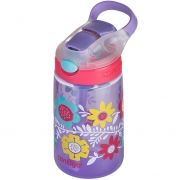 Sticla de apa pentru copii Contigo Gizmo Flip 420ml (Wisteria Flowers on the Vine) [AUTOSPOUT]