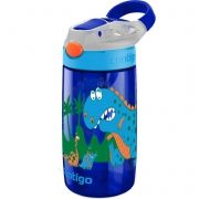 Sticla de apa pentru copii Contigo Gizmo Flip 420ml (Sapphire Dinosaur) [AUTOSPOUT]