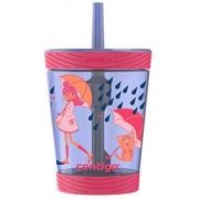 Pahar pentru copii Contigo rezistent la varsare 420ml (Wink with Raining Cats and Dogs)
