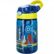 Sticla de apa pentru copii Contigo Gizmo Flip 420ml (Nautical Space Blue) [AUTOSPOUT]