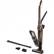 Aspirator cu acumulatori BOSCH Seria 4 Flexxo 21.6V BCH3K210, Uz Dry, 2 trepte, Acc. Li-Ion 21.6V (uz 50min, reînc. 5h), Rezervor 0.4l, Greutate 3kg, SelfStand, Metallic Chocolate Brown