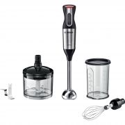 Blender de mână BOSCH ErgoMixx Style MS64M6170, 1000W, Accesorii multifuncționale, Stainless Steel