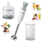 Blender de mână BOSCH ErgoMixx MSM66120, 600W, Alb